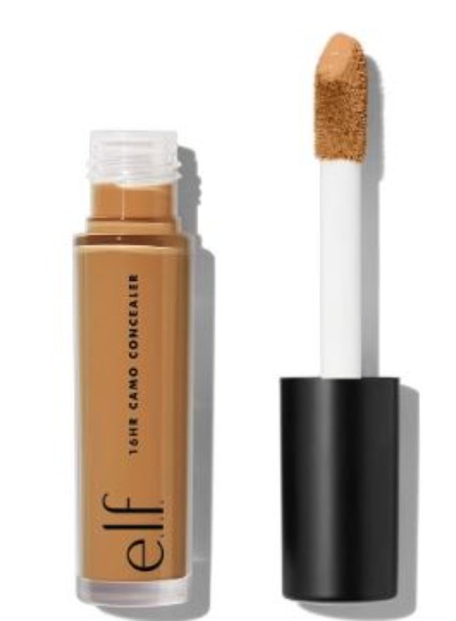 إلف خافي عيوب مرطب بنمط التمويه، خفيف الوزن، تغطية كاملة، يدوم طويلاً، يخفي العيوب، يصححها، يغطيها، يرطبها، يبرزها، بلمسة نهائية ساتانية (لون زيتوني داكن) - Image 1